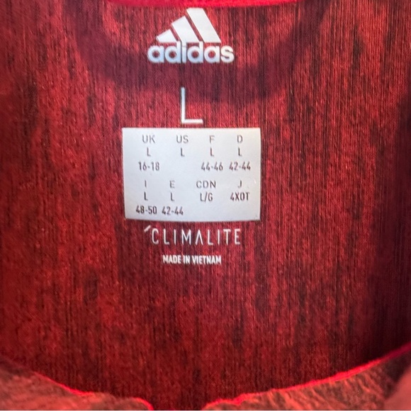 Adidas Red Women's Top - Picture 4 of 6